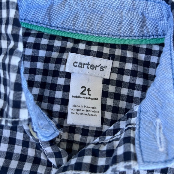 Toddler Boy Size 2T Button Down Shirt and Jogger Pants - Picture 7 of 10